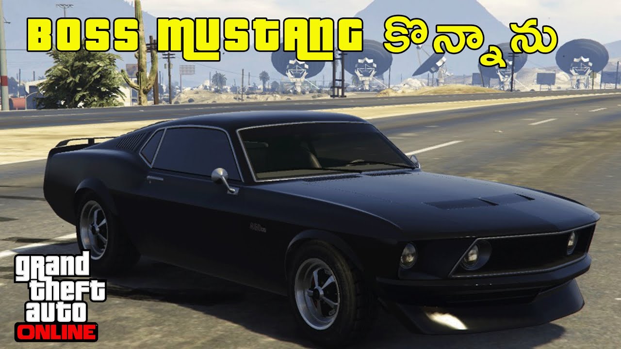 Boss Mustang | GTA online | In telugu By Bhanu Gamerzz