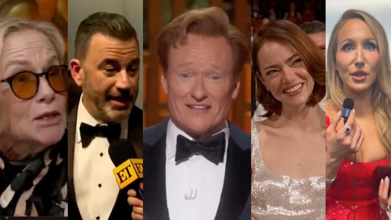 Celebs React After Conan O'Brien Hosts Oscars For 2nd Time
