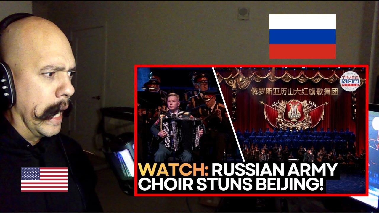Reacting to BEIJING STAGE, RUSSIAN SOUND: Army Choir Delivers Grand Performance | Times Now World