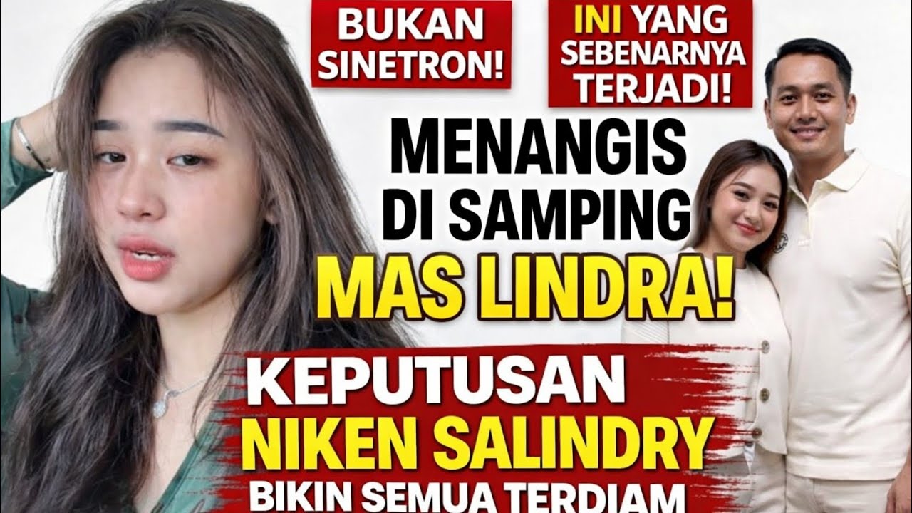 HEBOH❗DETIK-DETIK PALING MENYAKITKAN: Niken Salindry Menatap Mas Lindra di ICU. 