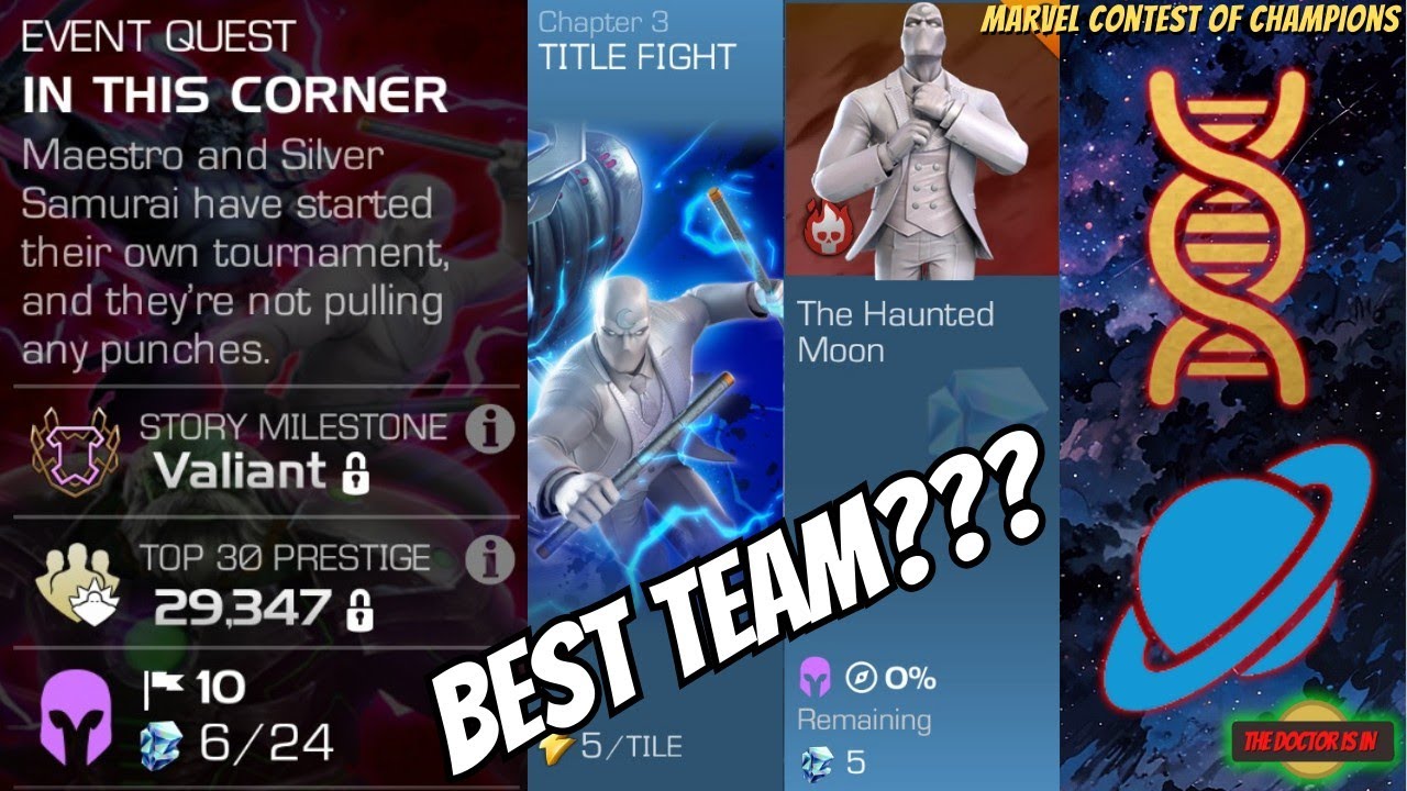 How to Beat Marvel Contest of Champions MCOC Event Quest Chapter 3 Quest 2 Mr Knight