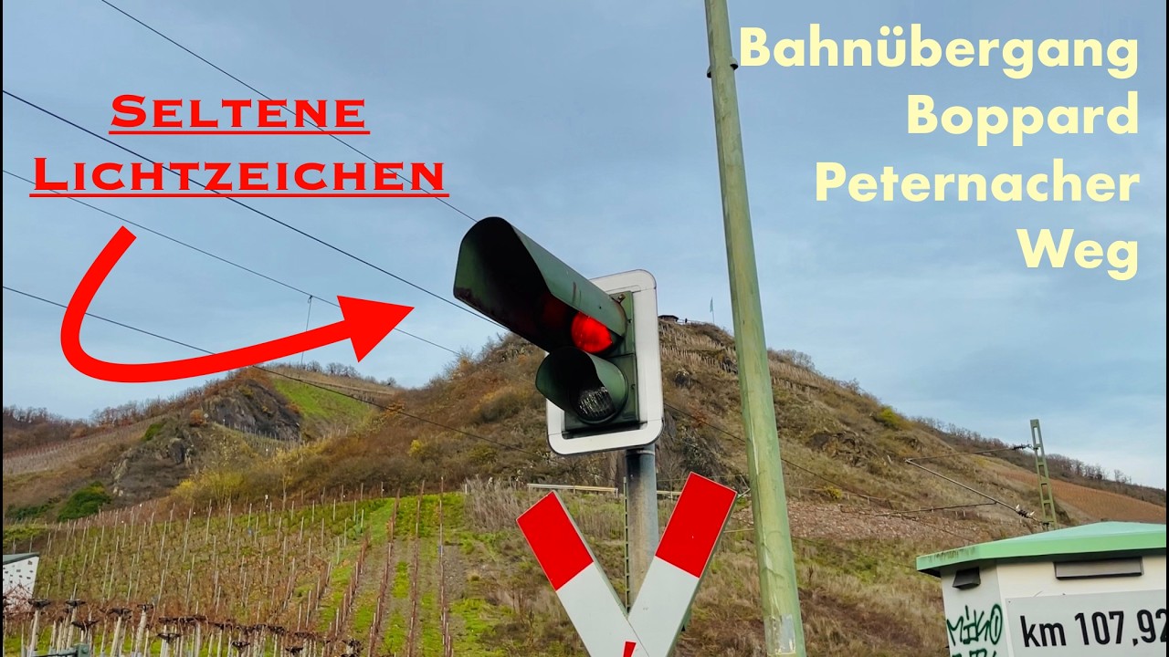 Bahnübergang Boppard Peternacher Weg | NFA 60+ LzW | Verrückter Bahnübergang mit verschiedenen Modi!