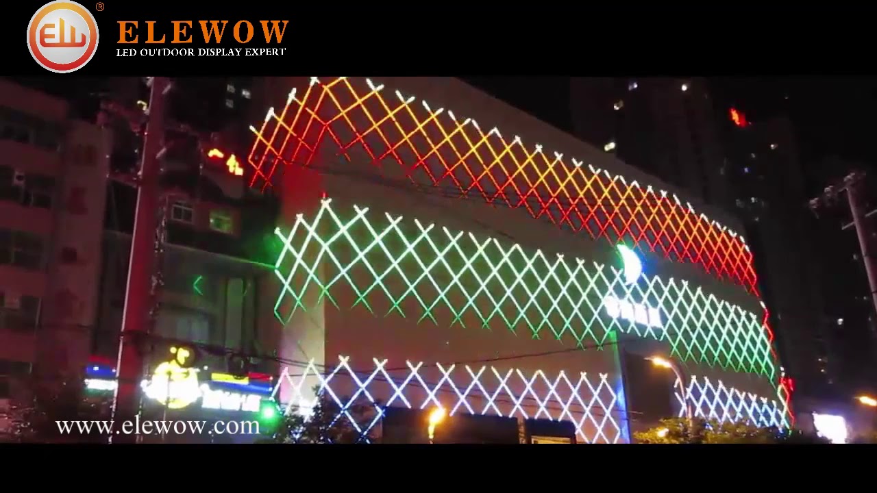 RGB LED Tube for Facade made by China Outdoor LED Lighting EXpert