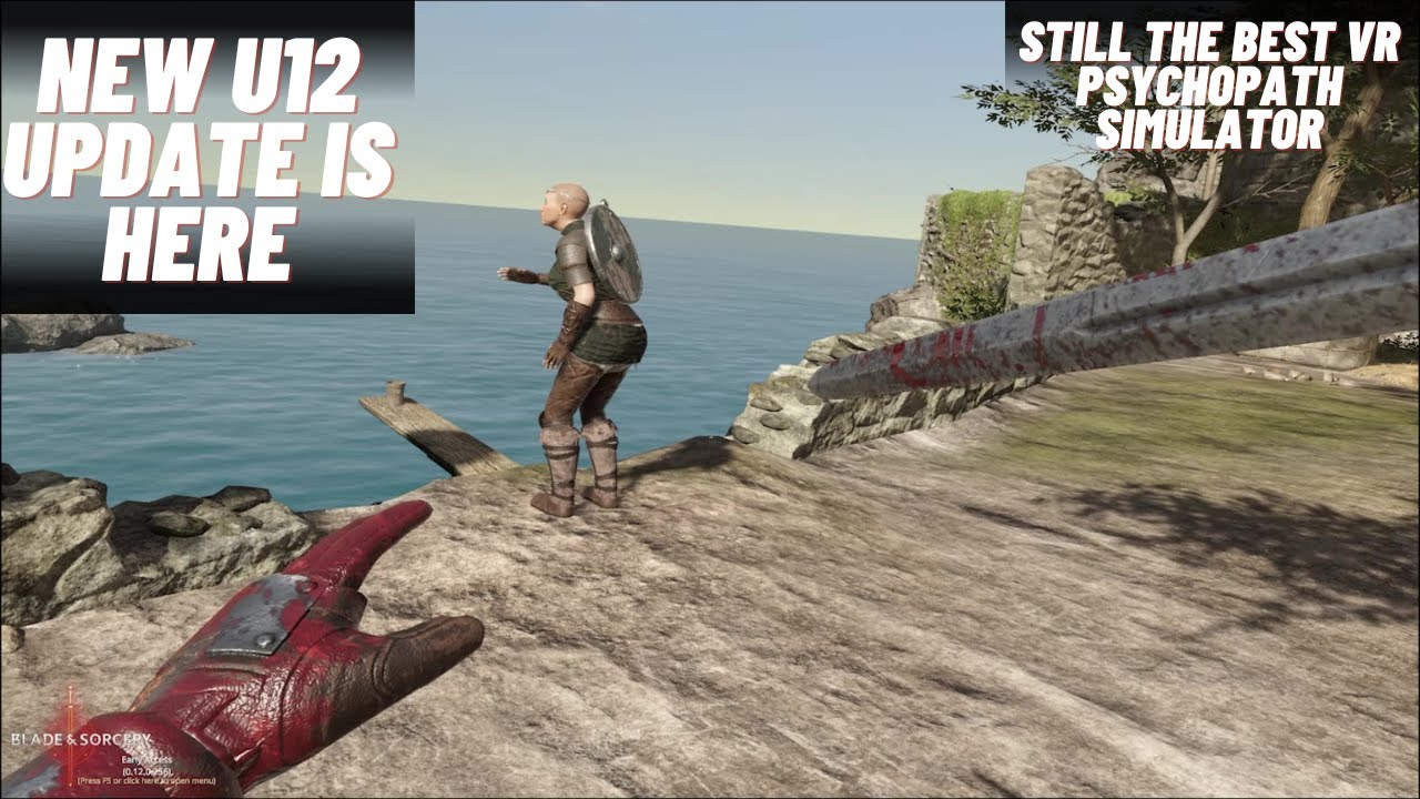 Doing more mall ninja stuff in the new Blade and Sorcery U12 update!