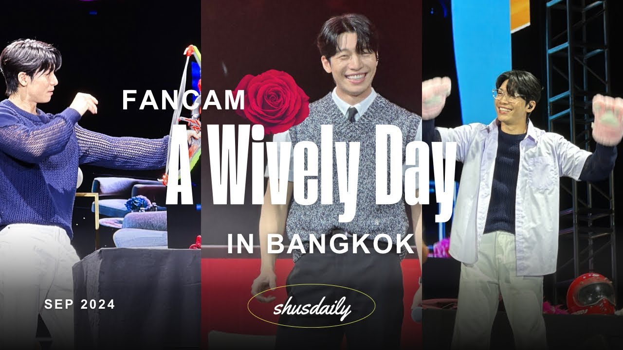 [fancam]📱| 240907 Wi Ha Jun fanmeet “A Wively Day” in Bangkok - TALK & GAMES