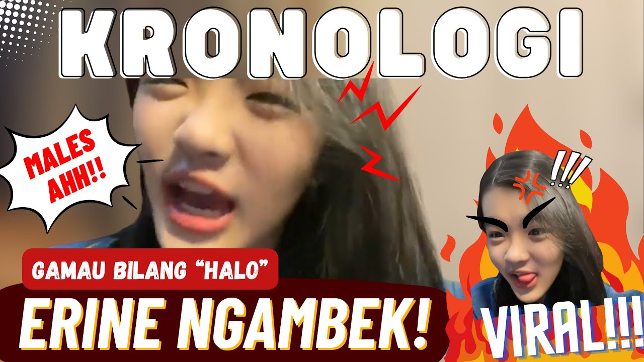 MARAH! ERINE GAMAU BILANG HALO😤 | Karena Warga Showroom Nih! #jkt48 #erinejkt48 #viral #zeejkt48