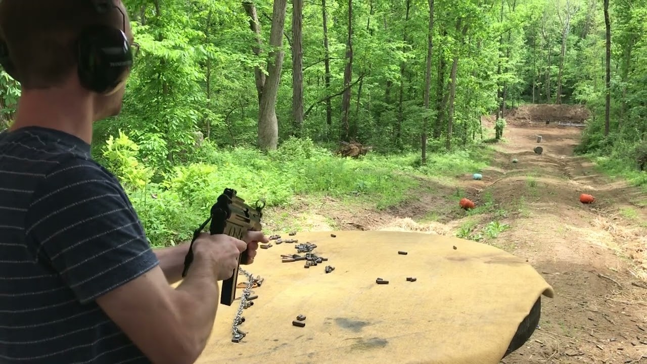 MP5k Firing Full Auto