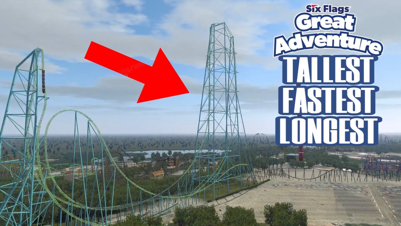 Six Flags Great Adventure 2026 Record Breaking Launch Coaster Concept