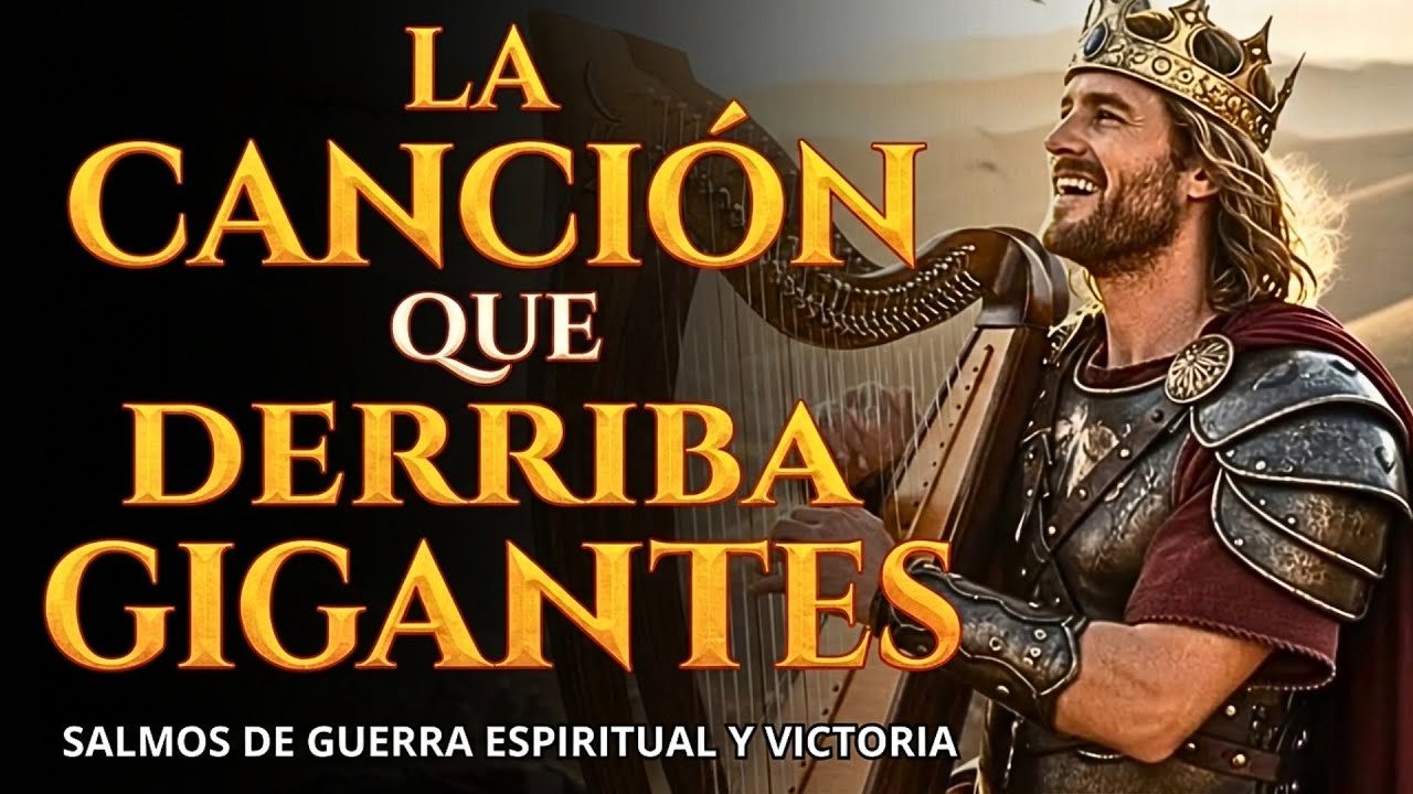 SALMOS PARA DERRIBAR GIGANTES ESPIRITUALES | Salmos que David Cantaba Con Poder #músicahebrea
