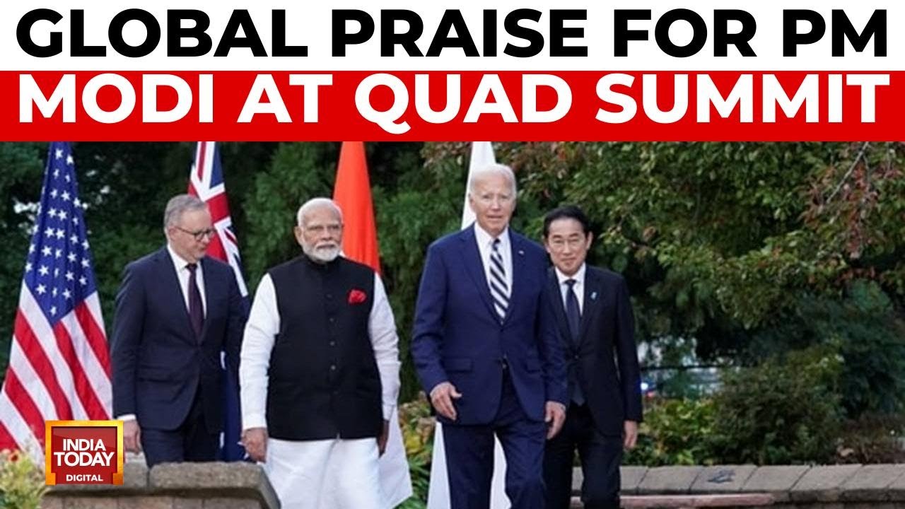 Quad Leaders Laud PM Modi's Leadership in the Indian Ocean | India Today News