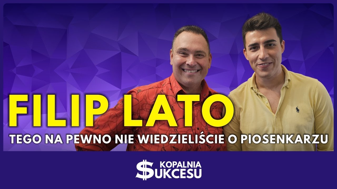 Filip Lato piosenkarz nowego pokolenia o życiu i karierze.