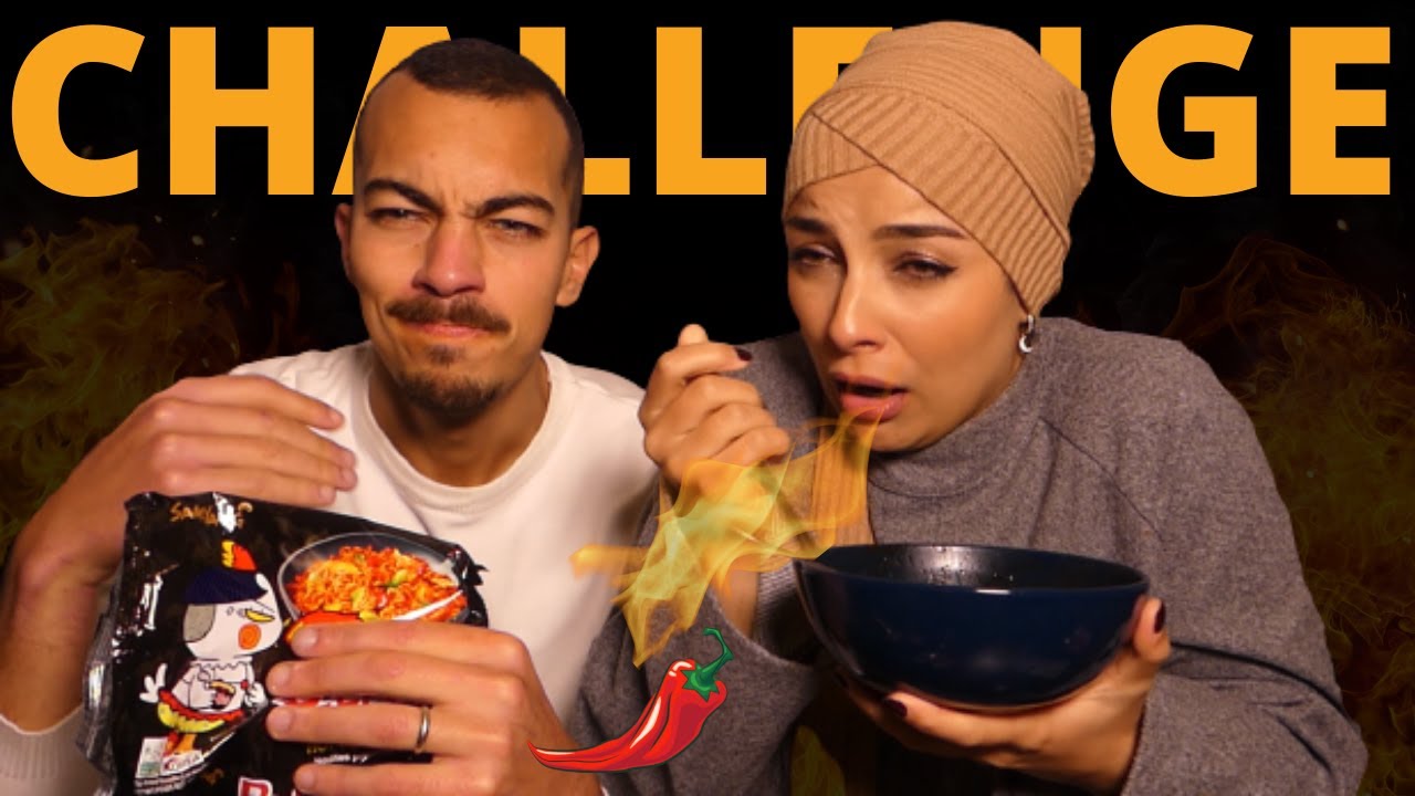 SPICY NOODLE CHALLENGE Avec mon Mari ! 🔥