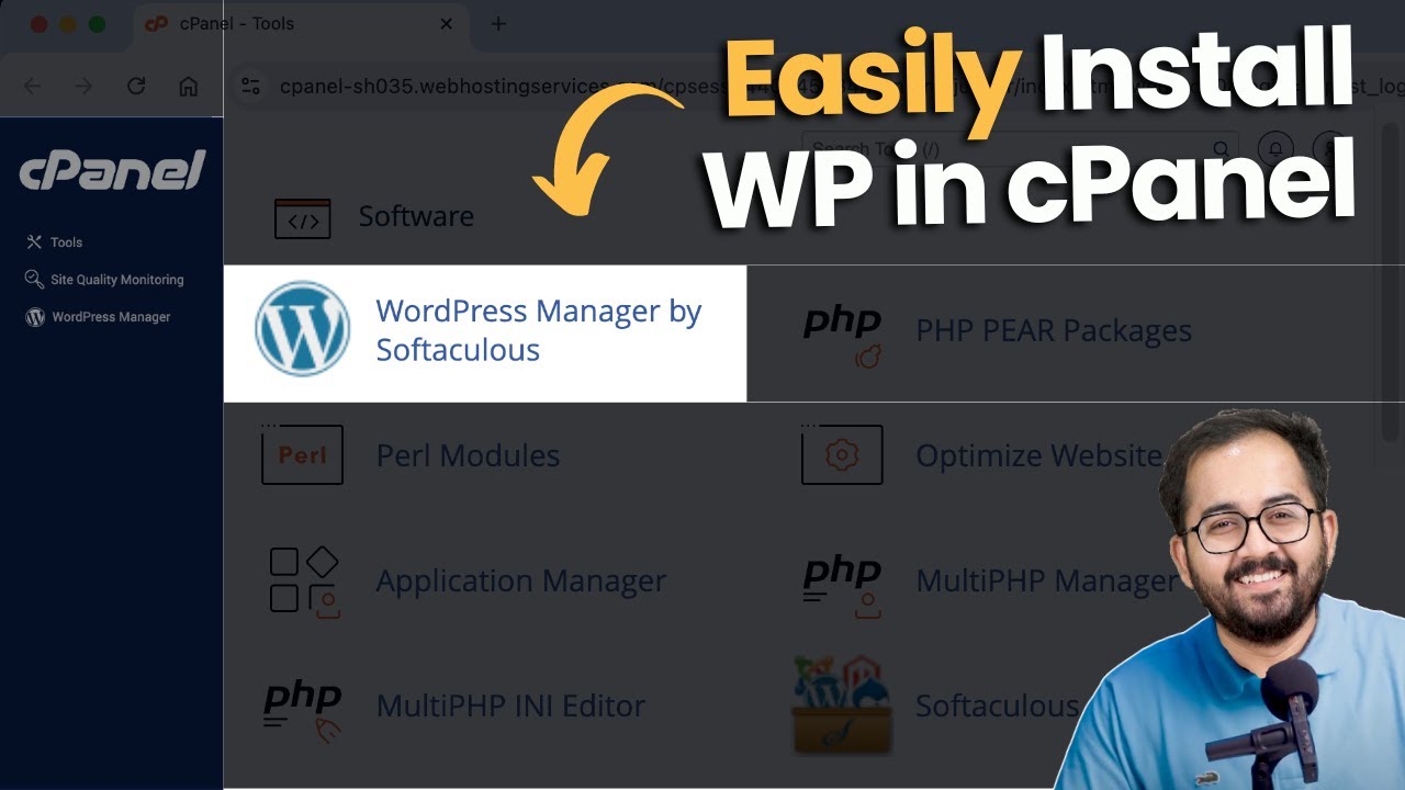 Простая установка WordPress в cPanel &mdash; шаг за шагом
