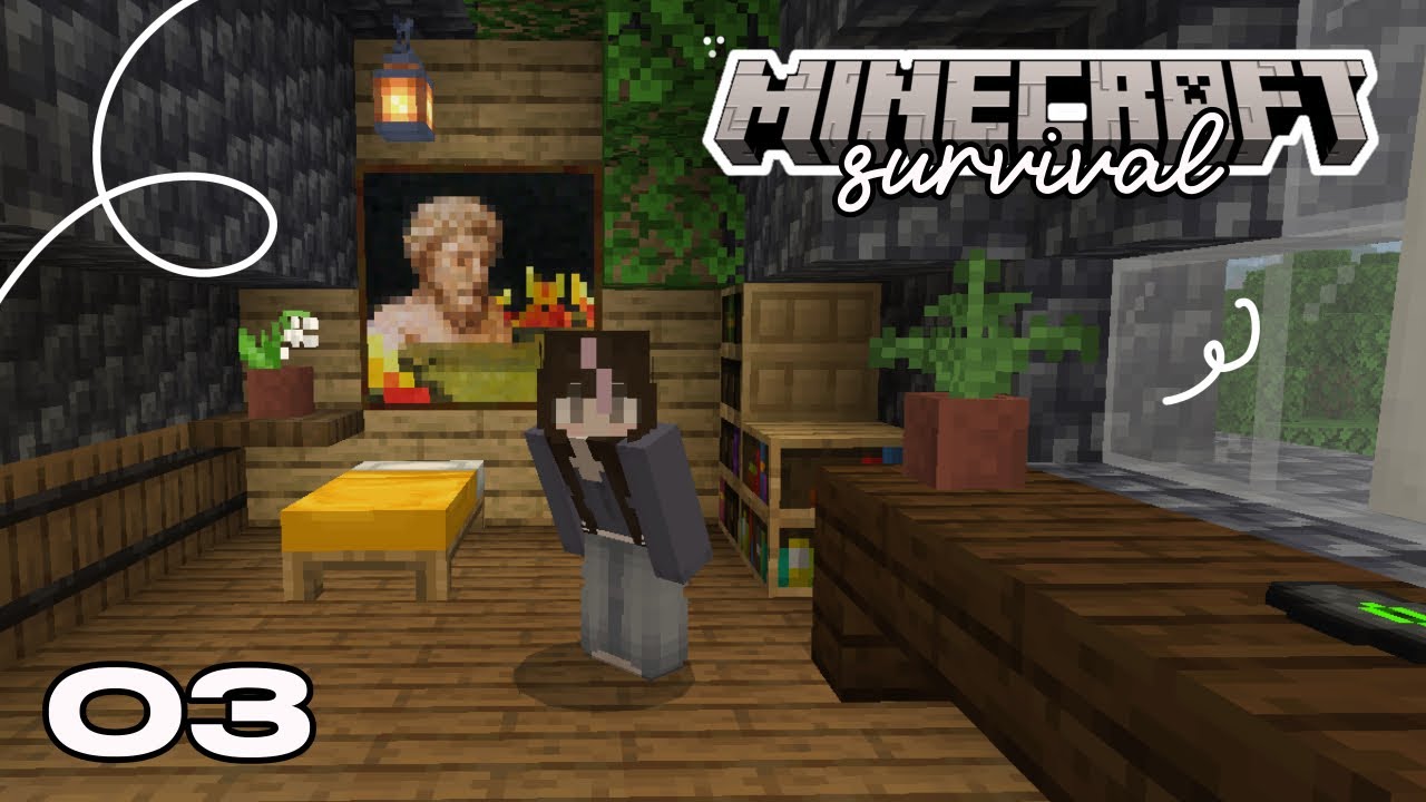 decorating! - survival letsplay ep.3
