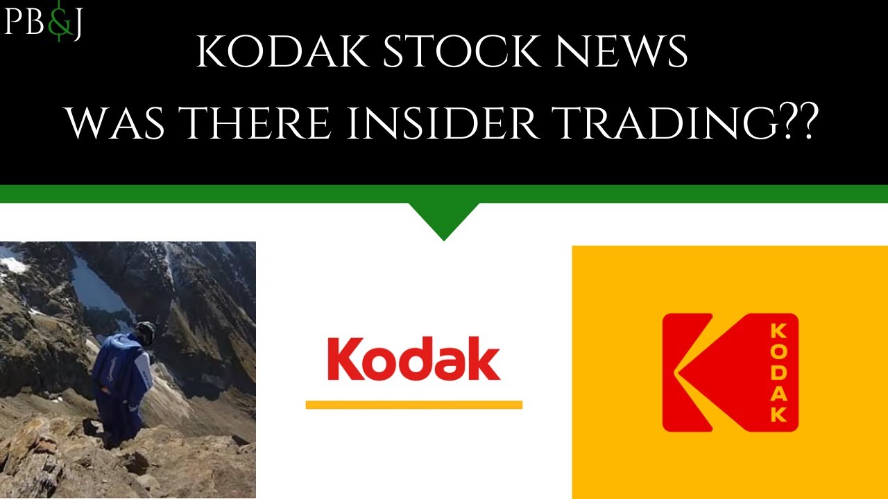 Kodak Stock Skyrockets up! Was there insider Trading?? Options Trade KODK. Kodak Stock News.