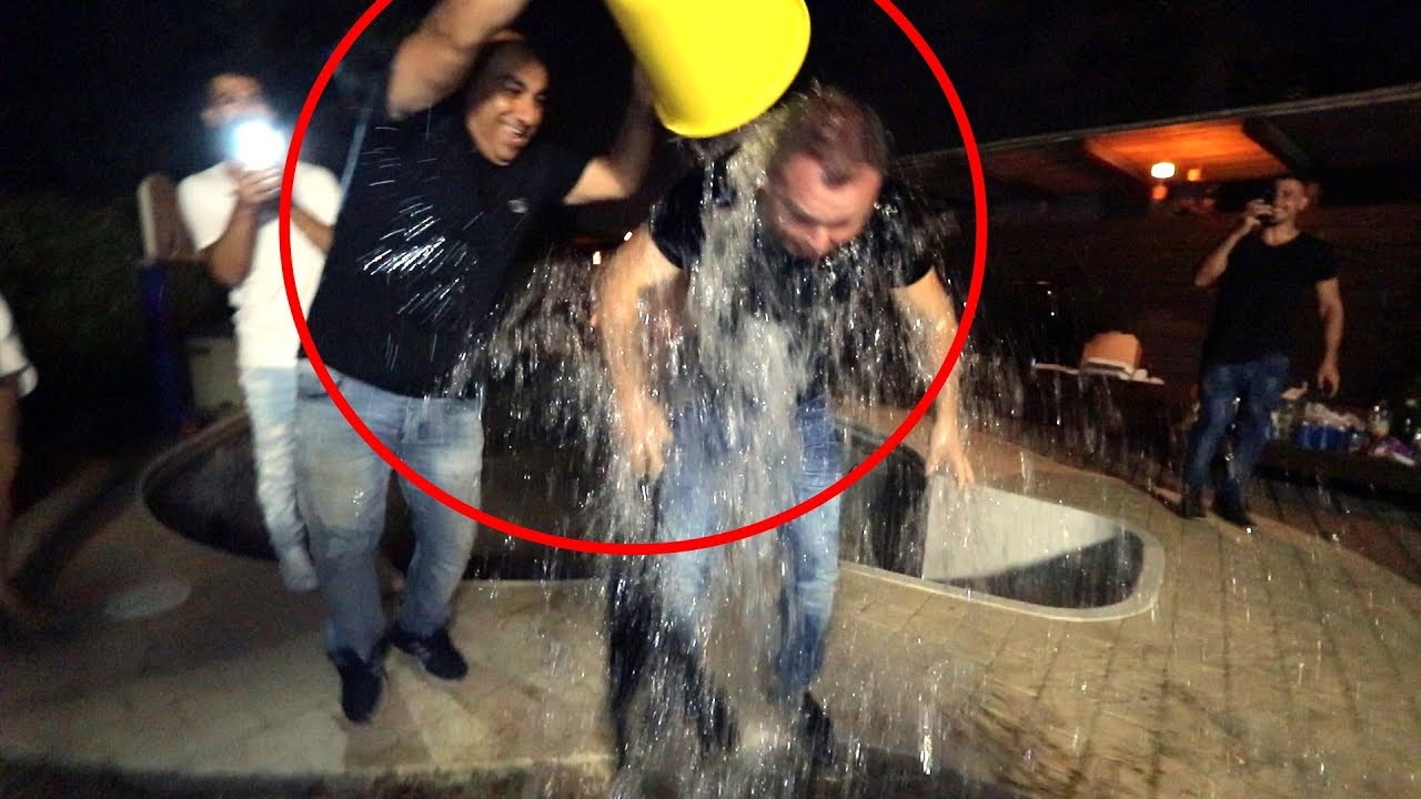 מתיחת הבריכה ! אלי התנקם בסמיון בחזרה !