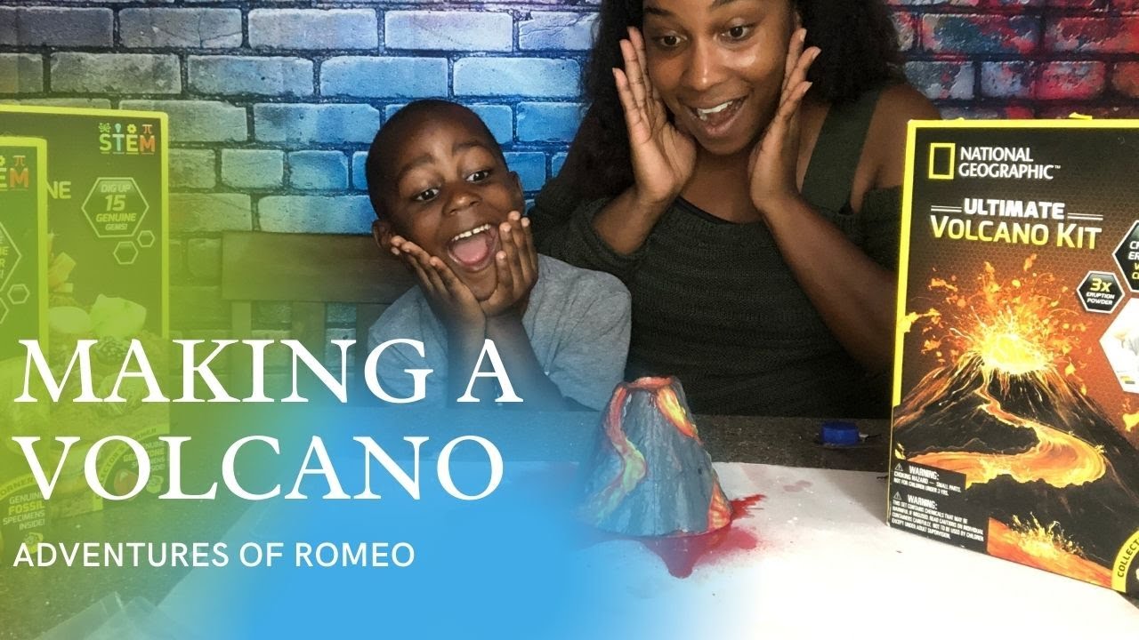 National Geographic: Ultimate Volcano Kit | ADVENTURES OF ROMEO