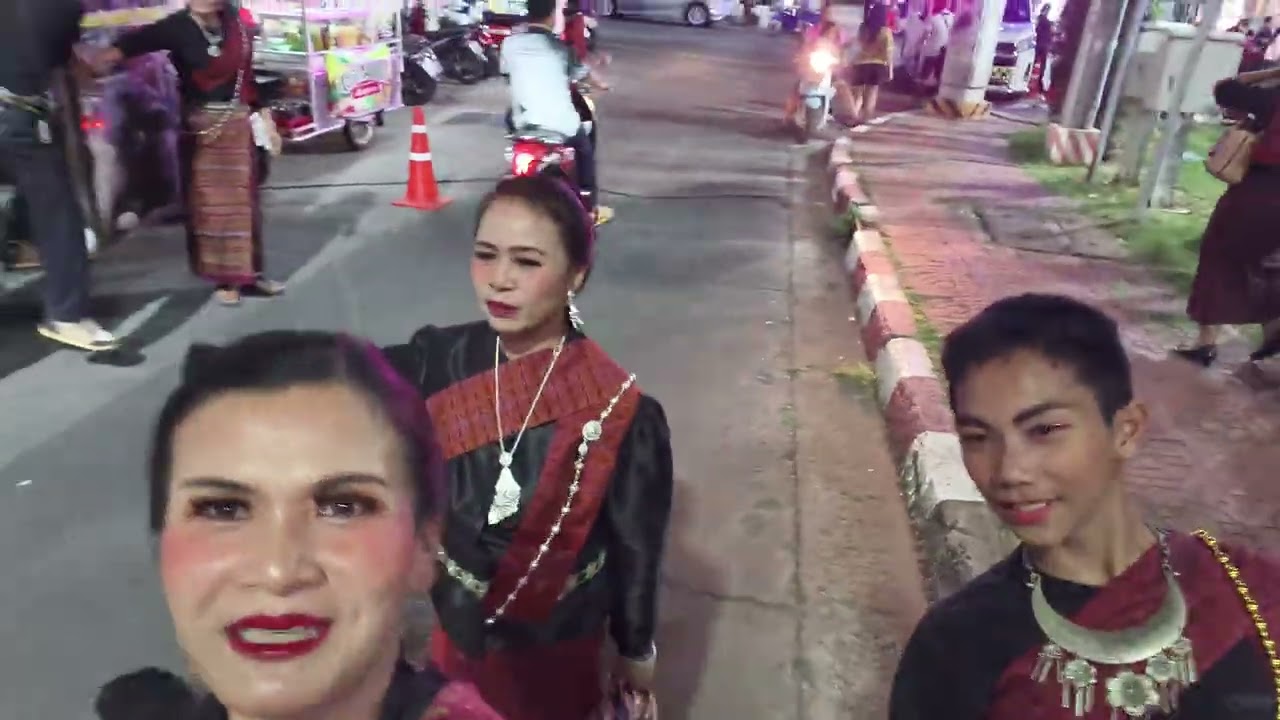 เดินทางกลับกันแล้วฮะ รำเสร็จแล้ว🥰