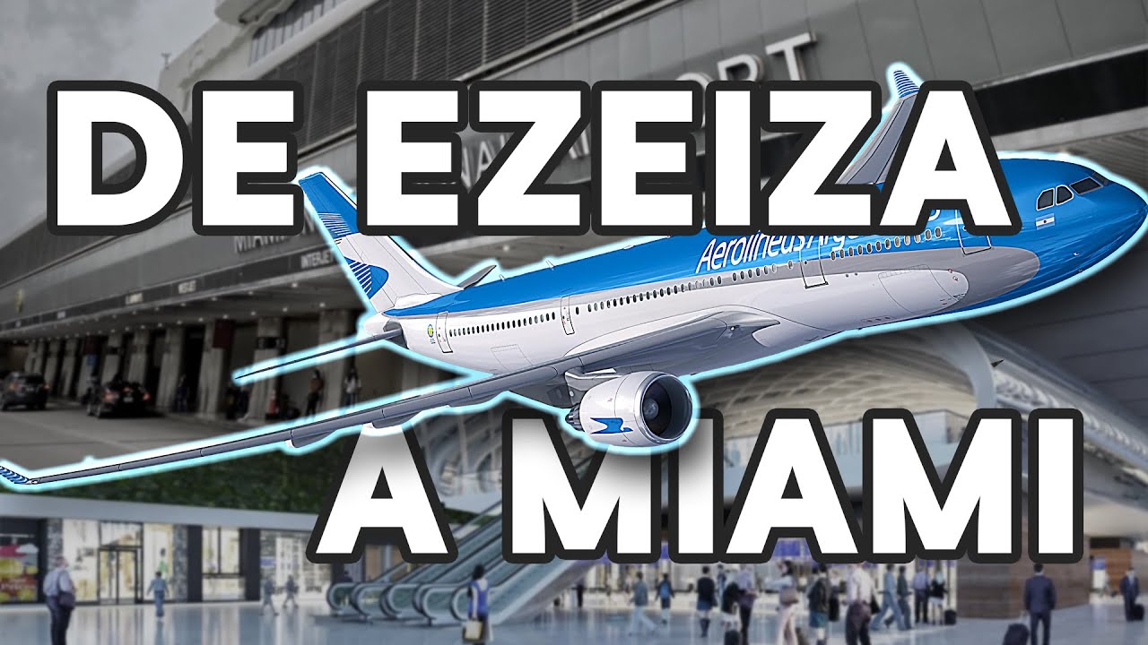 Vuelo directo Ezeiza - Miami con Aerolíneas Argentinas. Ida y vuelta