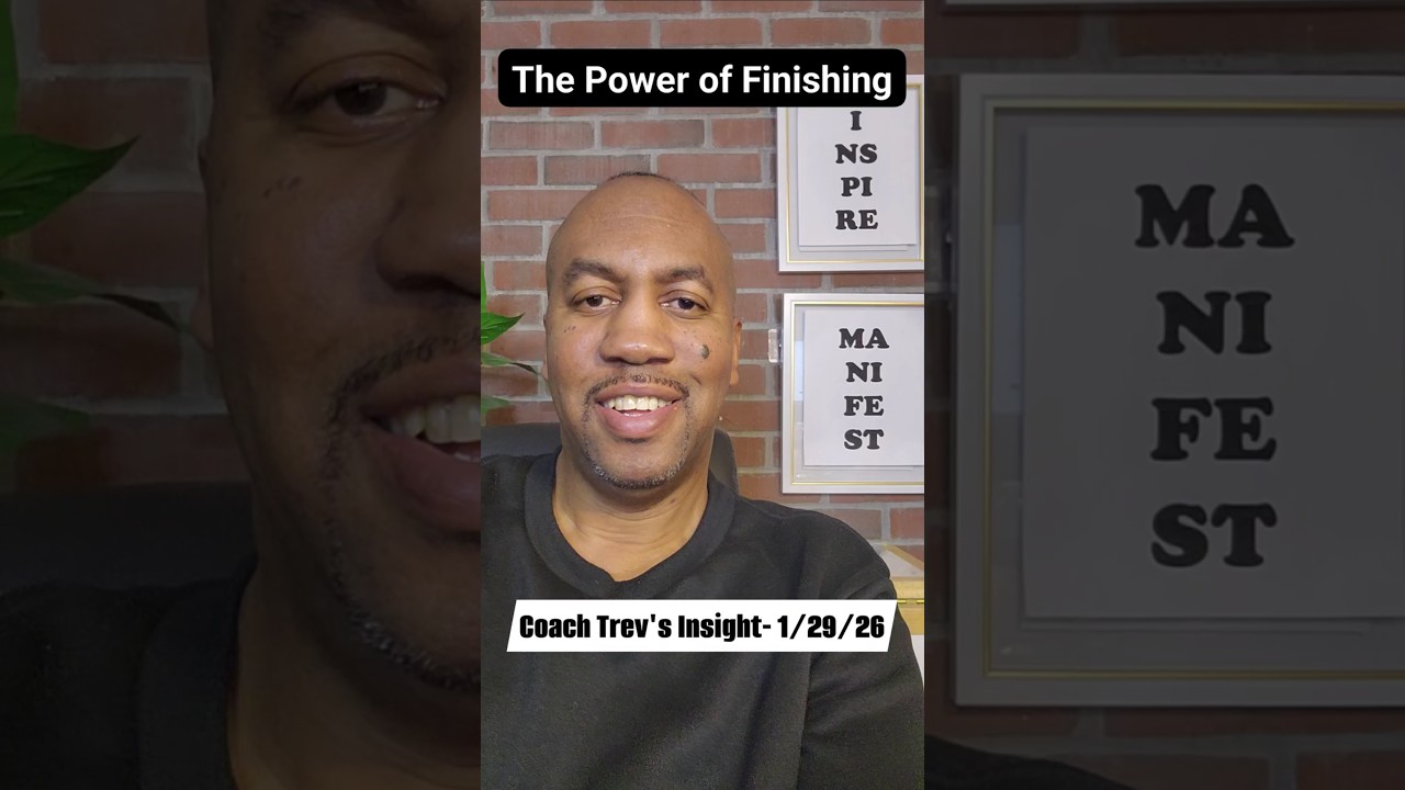 How To Be A Finisher