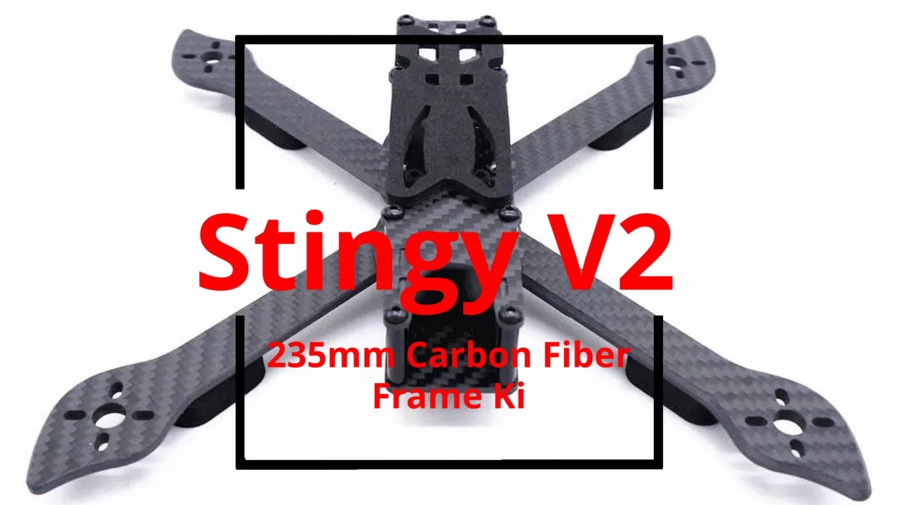 Stingy V2 235mm Carbon Fiber Frame Kit