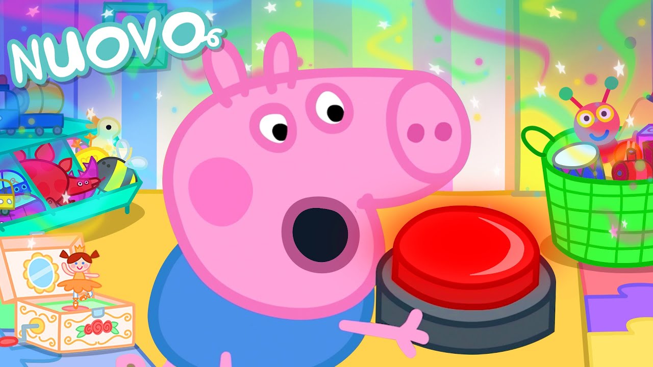 Le Cronache di Peppa Pig 🔴 Il misterioso e grande pulsante rosso 😮 Nuovo Episodio di Peppa Pig