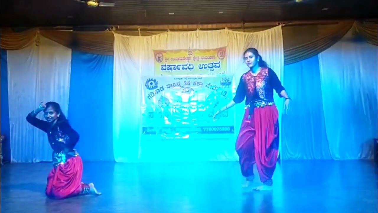 Dance - Jai Jai Jai Jai Bhajarangi - Varsha Shetty, Dhiksha Kulal 