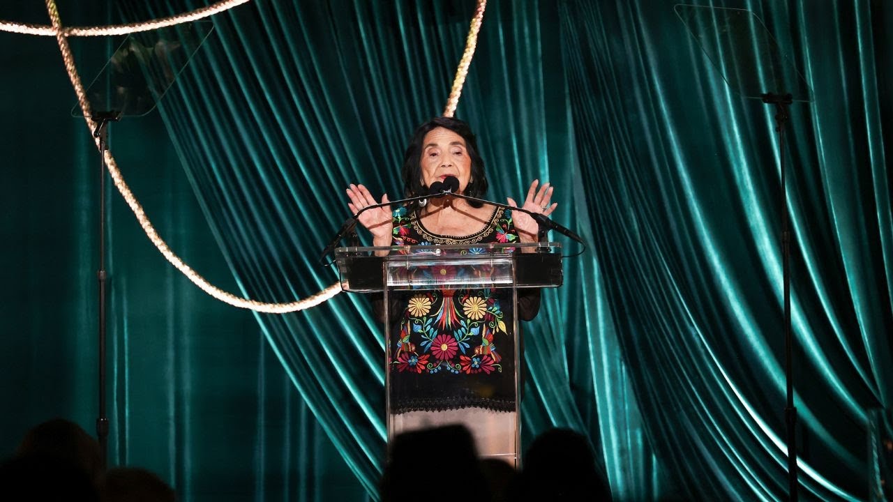 Dolores Huerta's Acceptance Speech at the 2024 Albies