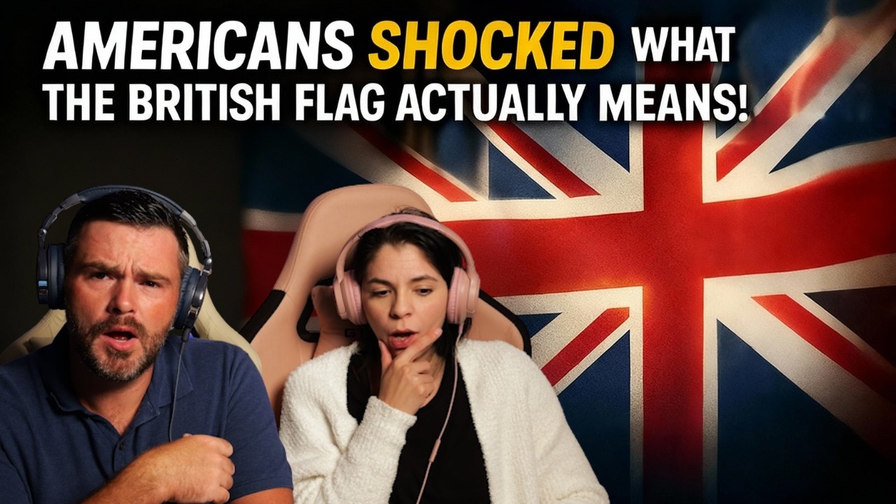 AMERICANS REACT TO THE MEANING OF THE BRITISH FLAG, WASN'T EXPECTING THIS!