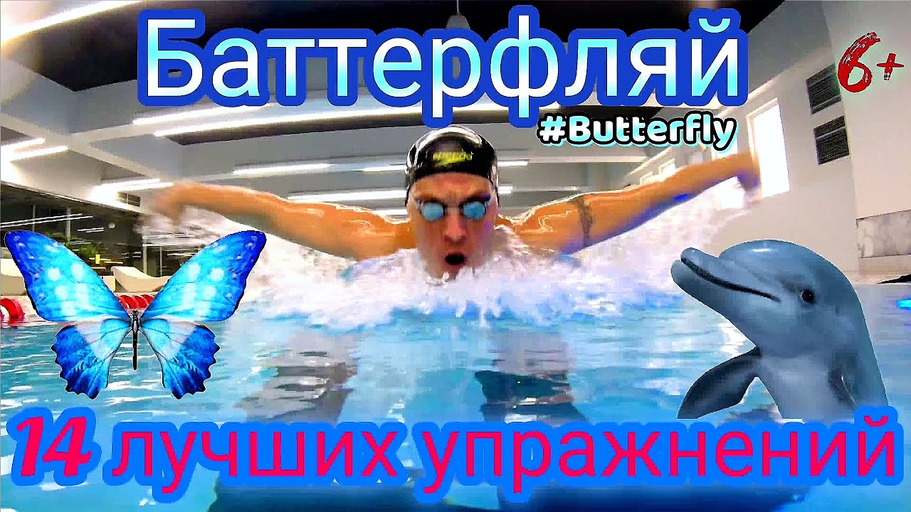 БАТТЕРФЛЯЙ, 14 ЛУЧШИХ УПРАЖНЕНИЙ #плавание #swimming #butterfly