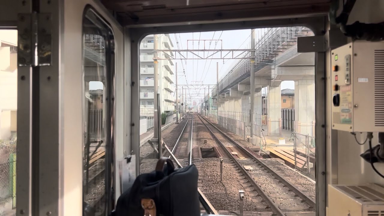 2026年3月2日 羽衣駅⇄石津川駅　南海本線　高架化工事