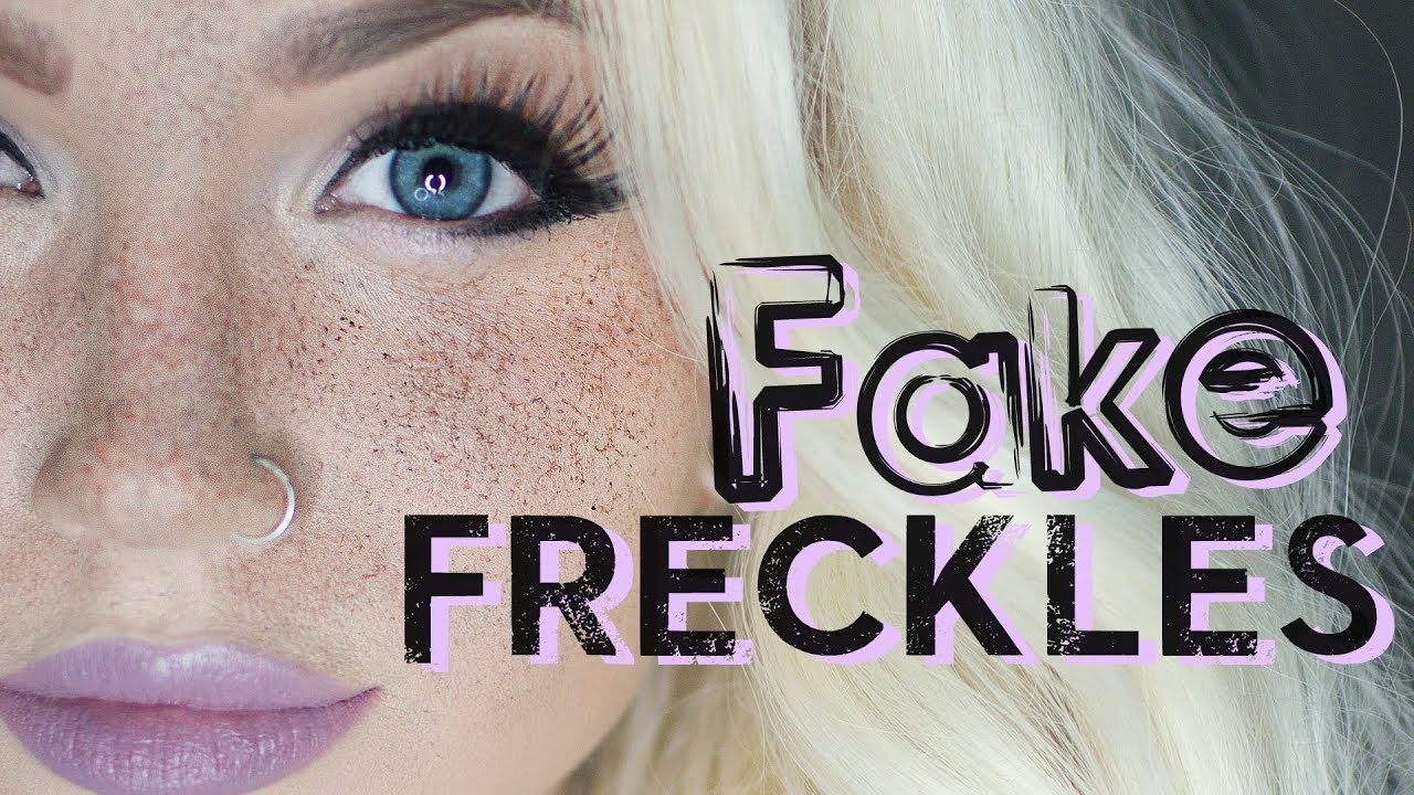 How to Fake Freckles - Fast & Easy Makeup Trick