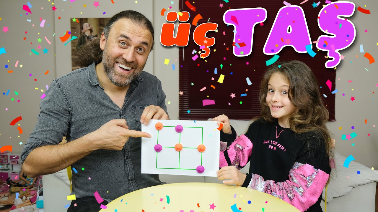 ÜÇ TAŞ | Geleneksel Çocuk Oyunları | Eğlenceli Çocuk Oyunları | Akıl Oyunları | Sokak Oyunları