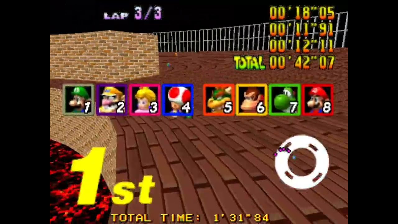 MK64 Big Donut #mariokart #n64 #nintendo #nintendo64