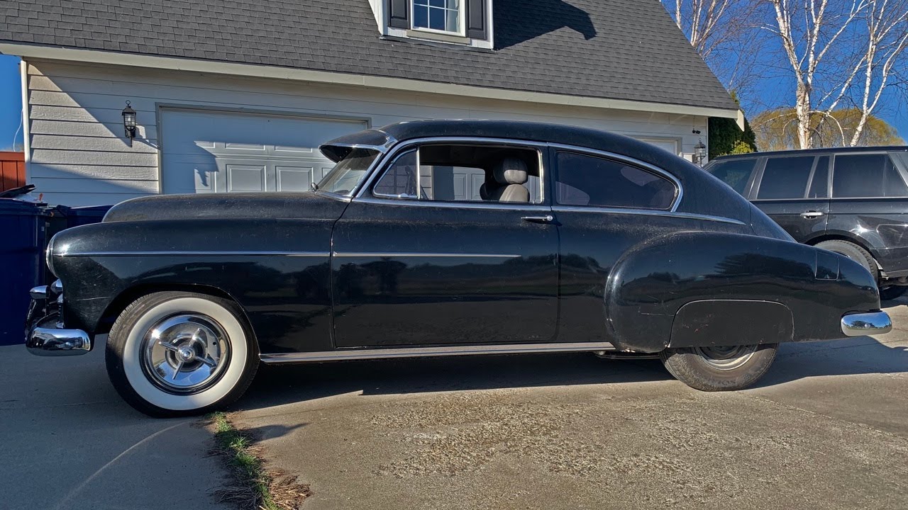 Hot Rod Stovebolt 261 1950 Chevy Fleetline Exhaust + Drive