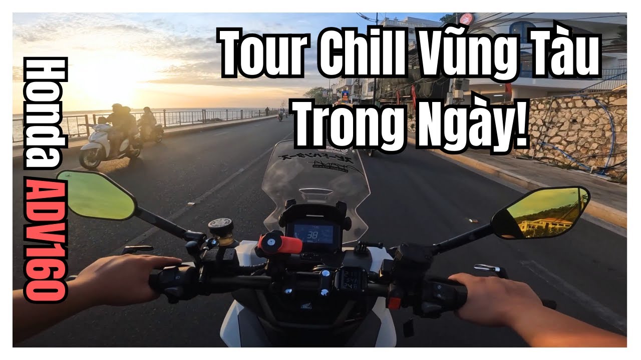 Tour Chill Vũng Tàu Cùng ADV160 | Honda ADV160 Đi Vũng Tàu | Motorvlog 69