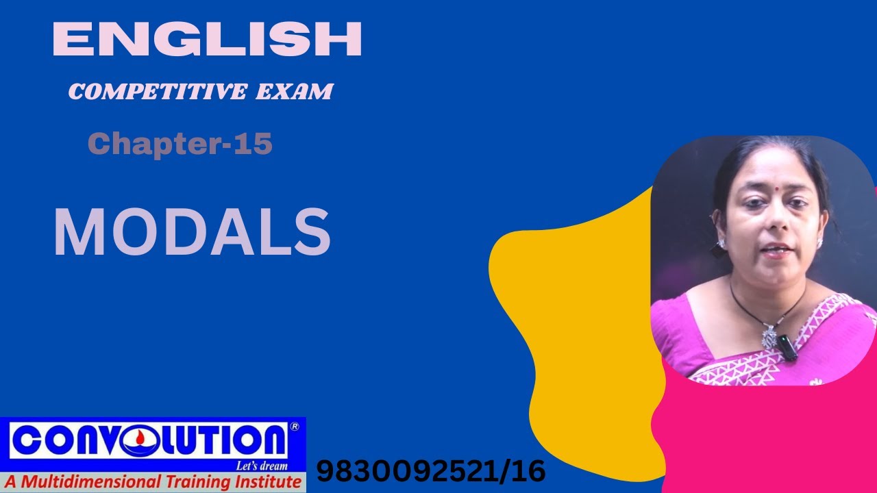 What is Modals  | Modals। What is Modals in English | Convolution Educare | KC | PK Das