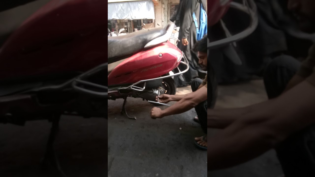 how to open activa seat lock