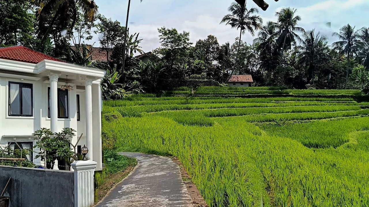 Megah mewah‼️super indah kampung tersembunyi di kaki gunung Bitung 