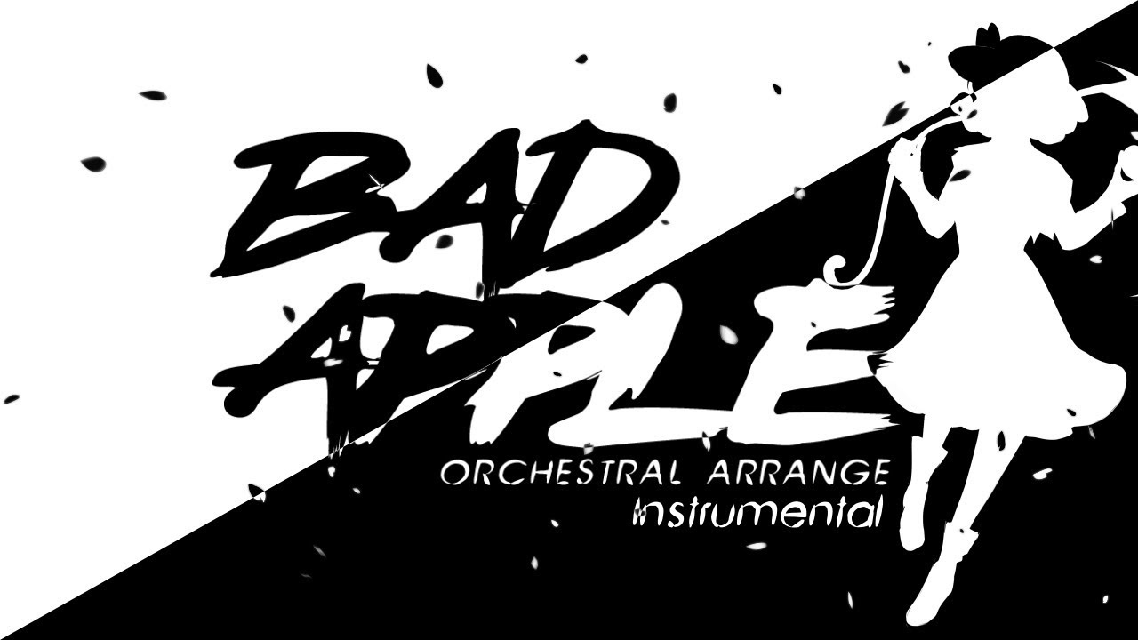 【Touhou】 -Bad Apple- (Orchestral Arrangement) Instrumental