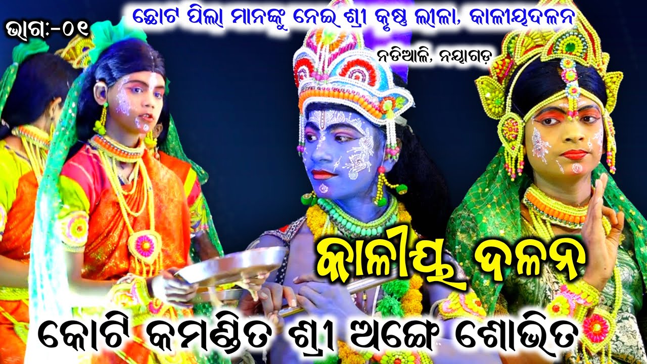କୋଟି କମଣ୍ଡିତ ଶ୍ରୀ ଅଙ୍ଗେ ଶୋଭିତ।। କାଳୀୟଦଳନ,ନଡିଆଳି, ନୟାଗଡ଼,Kaliya Dalan, Nayagarh।।part:-01,2026