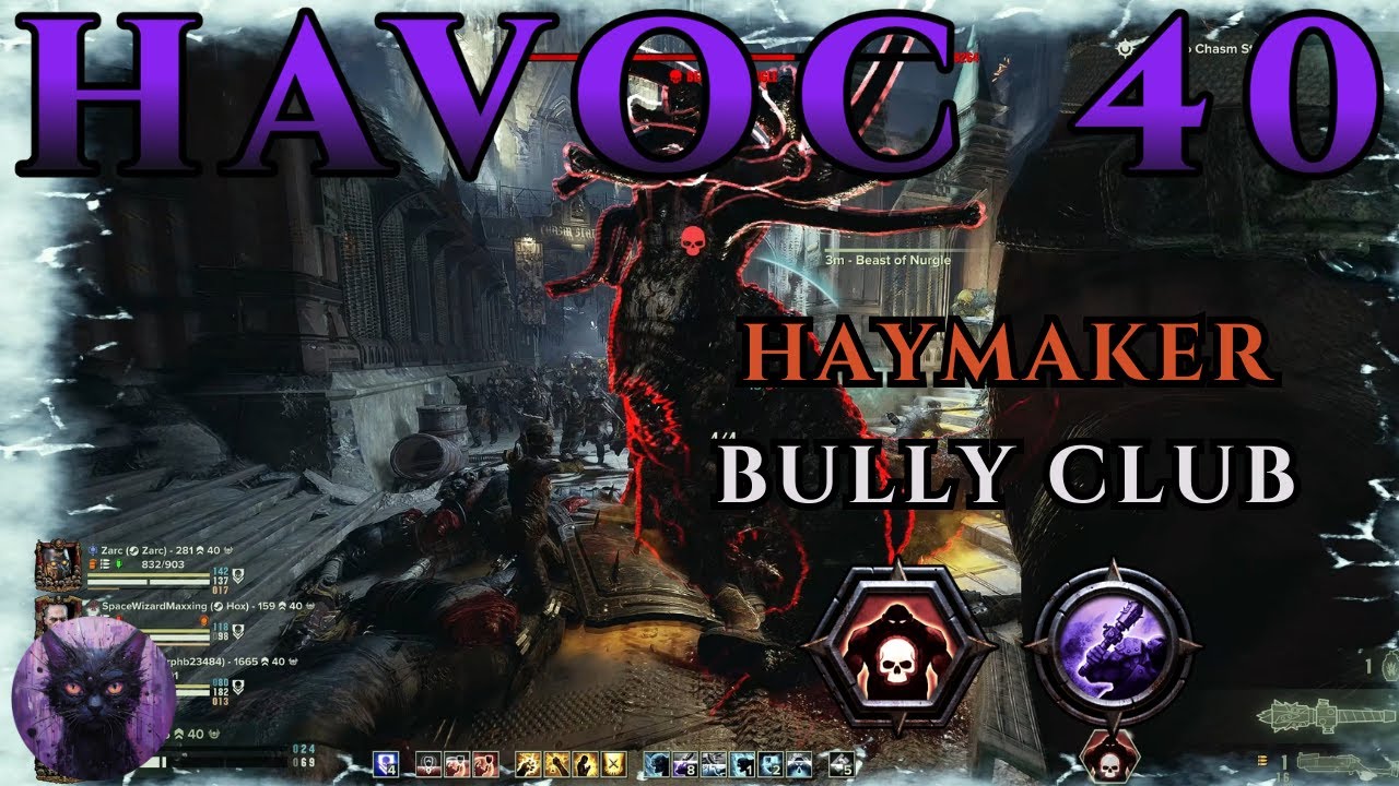 Ogryn - Bully Club Mk I & Rumbler | Havoc 40 Gameplay | Darktide