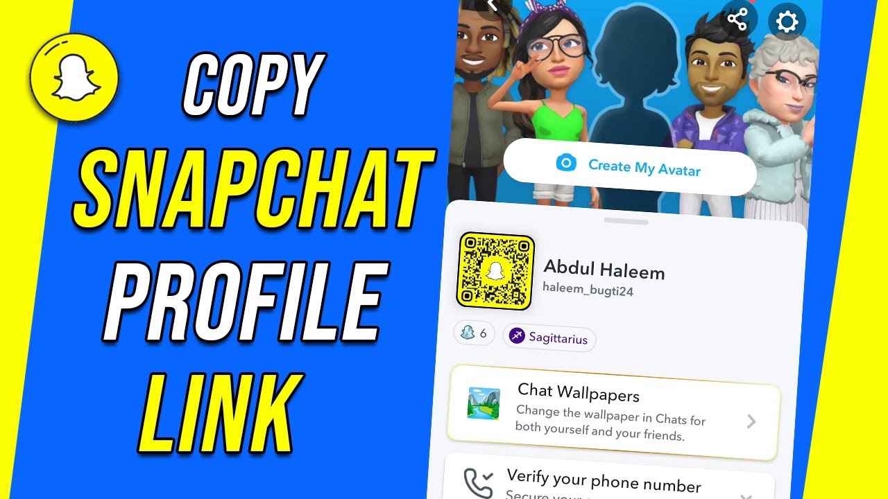 how to copy Snapchat url profile Snapchat Ka Link Kaise Copy Kare | Snapchat Id Link Kaise Copy Kare