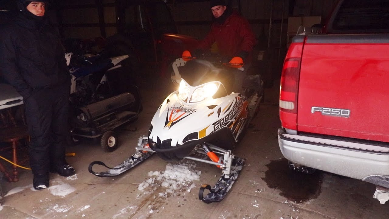 I Bought a NEW SNOWMOBILE on Craigslist | Sunday Funday