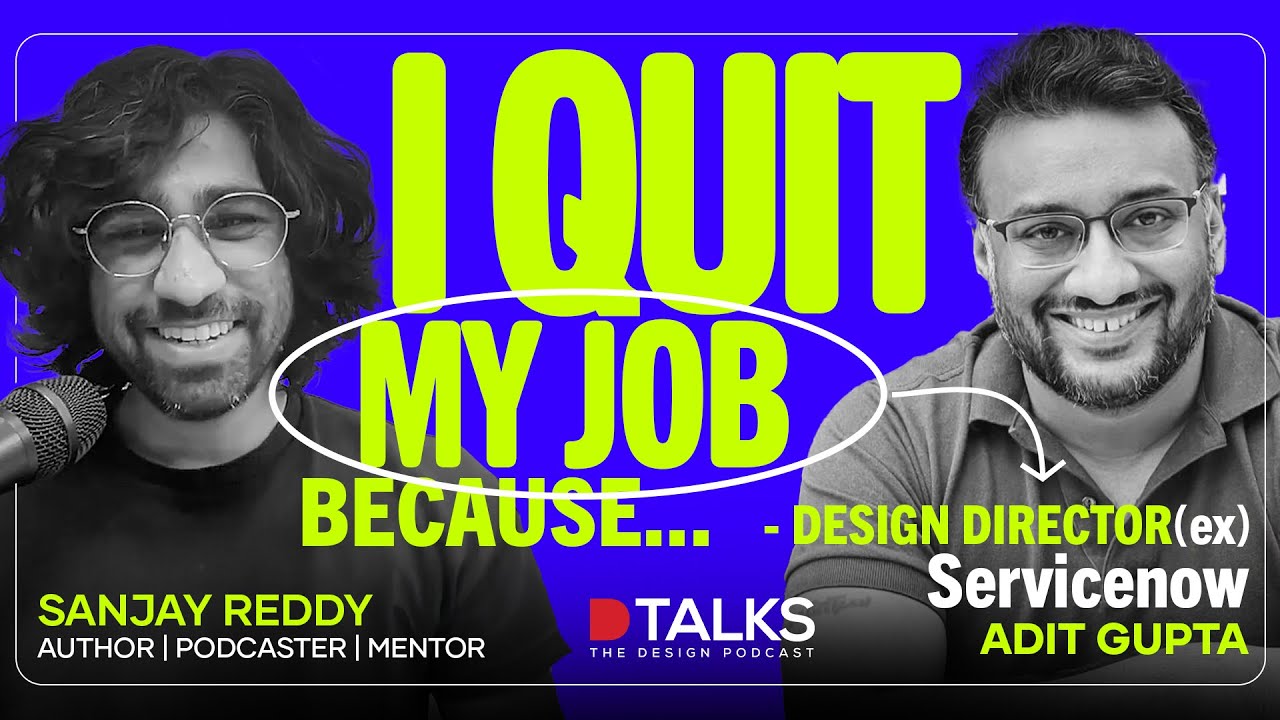 Design Director to Founder, Adit Gupta (ex ServiceNow), Founder Bookstates | The Design Podcast
