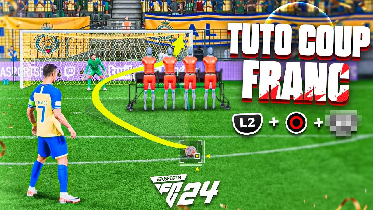 MARQUER tous ses COUPS FRANCS sur EA FC 24 ✔️ - TUTO