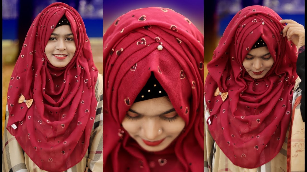 Quick Criss-Cross Hijab Style for Everyday With Full Coverage|| MODEST MART|| MUNA