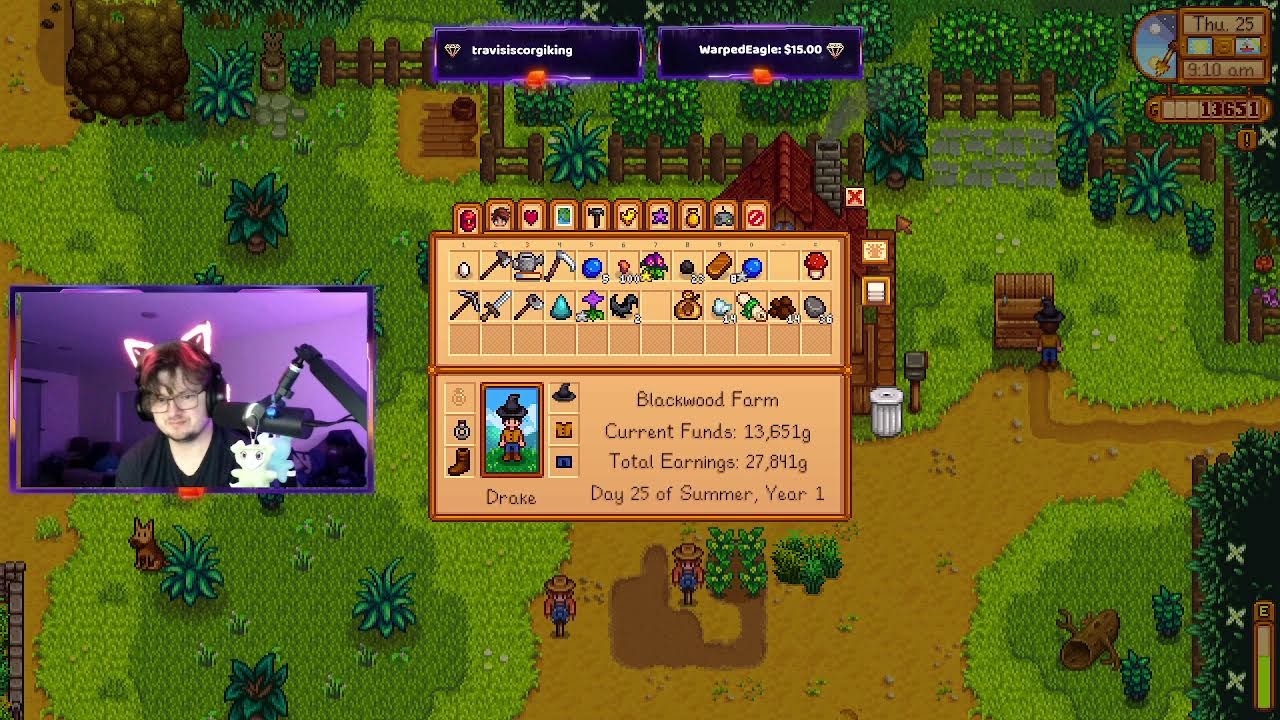 Time for some farming.., and romancing.. and cave diving...