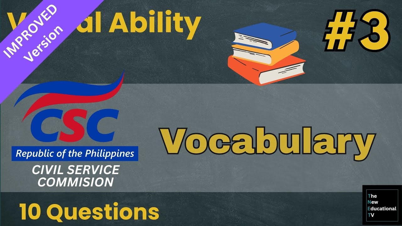 Civil Service Exam Reviewer 2026 - Vocabulary - Synonym