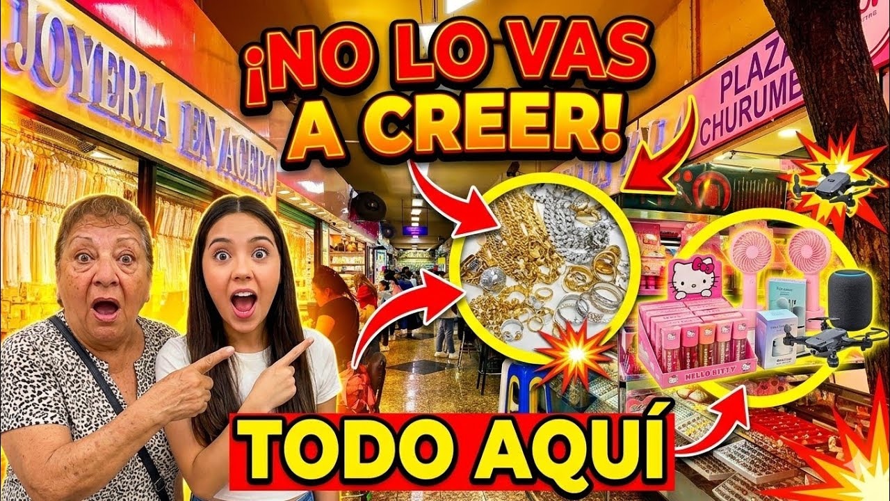 Plaza BARATA cerca del ZÓCALO 😱 Recorrido por Plaza 